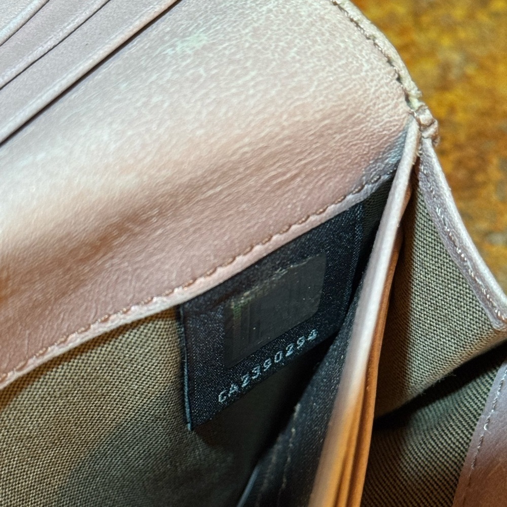 Fendi Metallic Continental Wallet - Picture 9 of 14